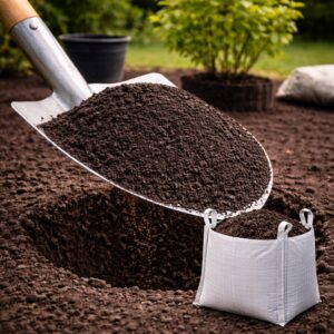 Teelaarde/Zwarte gezeefde grond 0/05 - Bigbag