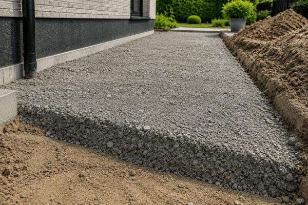 Mager beton 0/20 – los gestort - Afbeelding 3